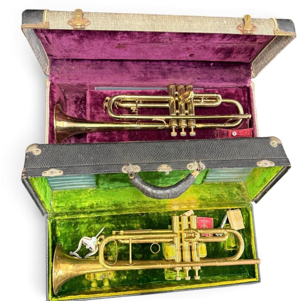 Pan American and American Standard Trumpets: Pan American and American Standard Trumpets. 2 pieces.
