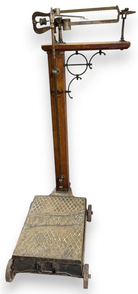 Fairbanks Standard Physicians Scale: Fairbanks Standard Physicians Scale. Approx. 58 x 34 x 20 inches.
