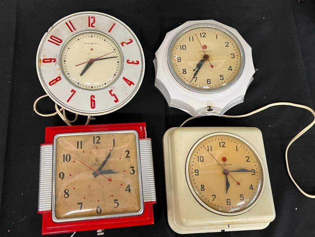 General Electric and Telechron Clocks (1 of 6)