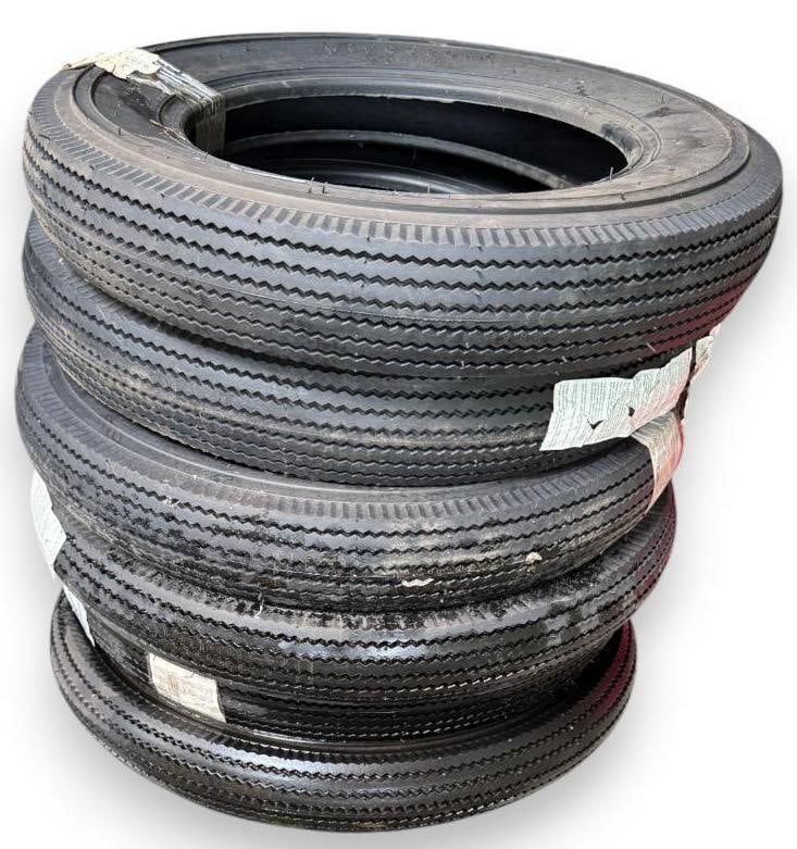 6 Firestone Gum Dipped 6.50-20 Tires (1 of 7)