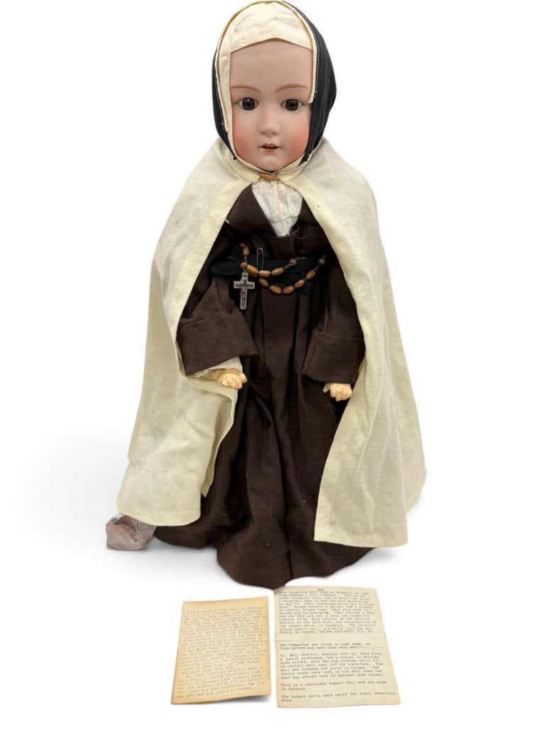 Gebruider Heubach Nun Porcelain Doll (1 of 8)