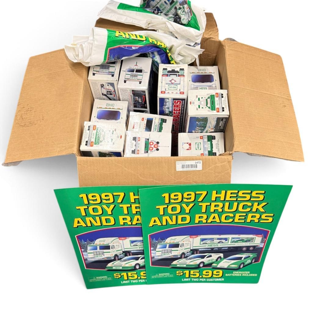 Hess Trucks and Posters (1 of 4)