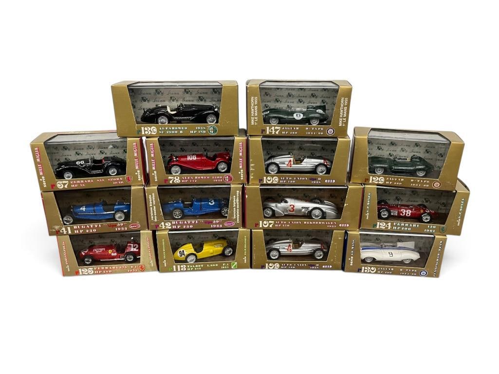 14 Brumm Car Models: 14 Brumm Car Models. Made in Italy.