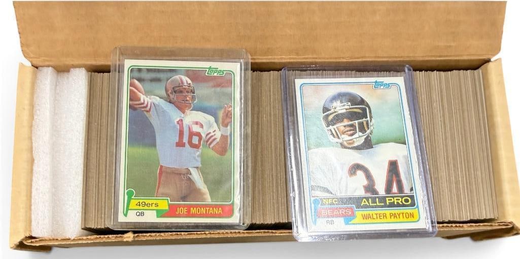1981 Topps Football Complete set: 1981 Topps Football Complete set. 1-528.