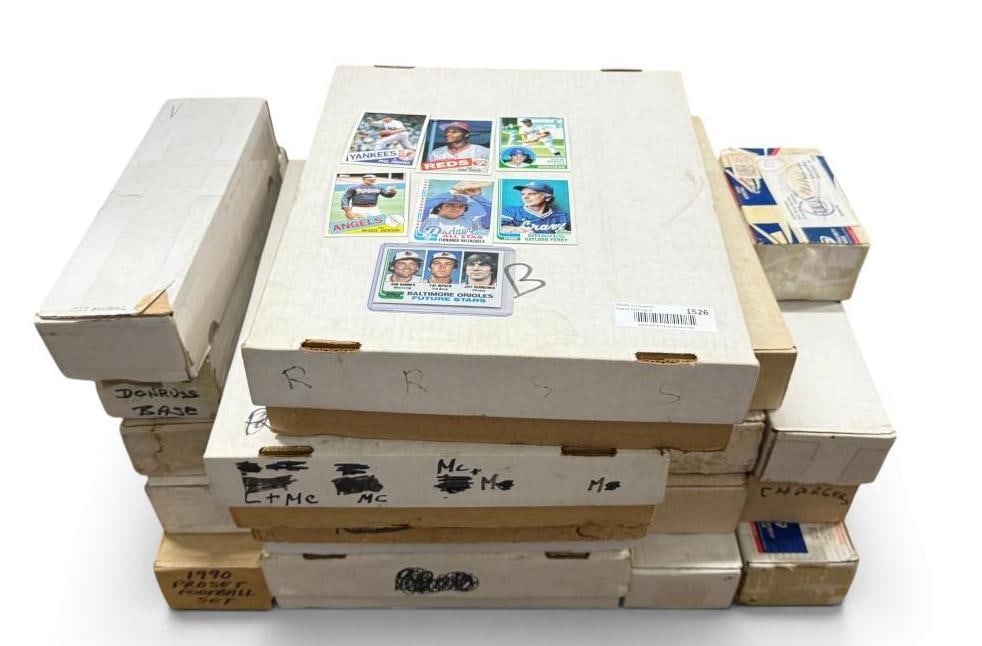 1980's Bulk Baseball Cards: 1980's Bulk Baseball Cards. Approx, 20,000 cards. Donruss, Fleer, Topps, etc.