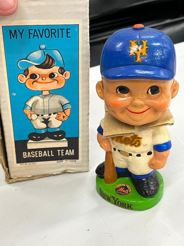 3 Baseball Bobbleheads - 6