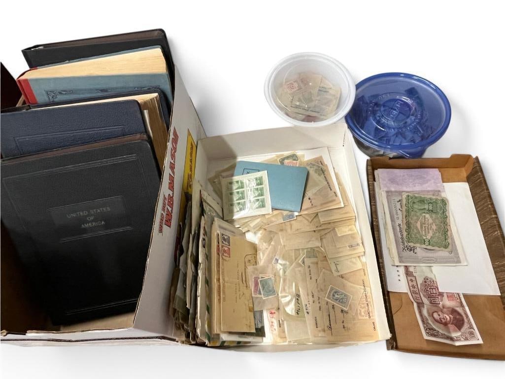 US and Foreign Stamps, Foreign Currency, etc (1 of 20)