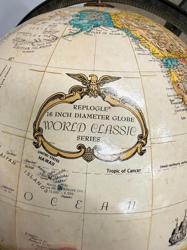 Replogle Globe and floor stand - 2