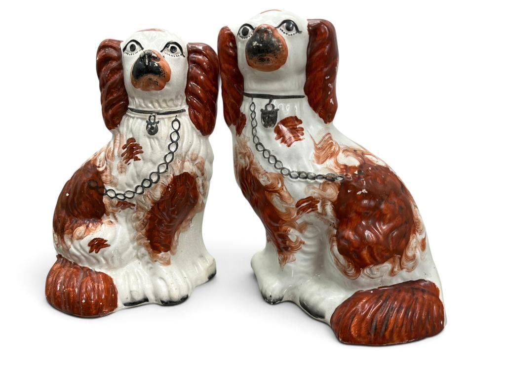 2 Staffordshire Dogs (1 of 3)