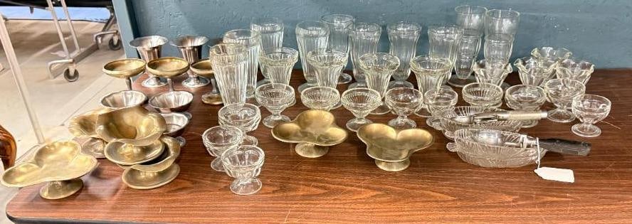 Ice cReam scoops, dishes, milkshake glasses and more: Ice cReam scoops, dishes, milkshake glasses and more.