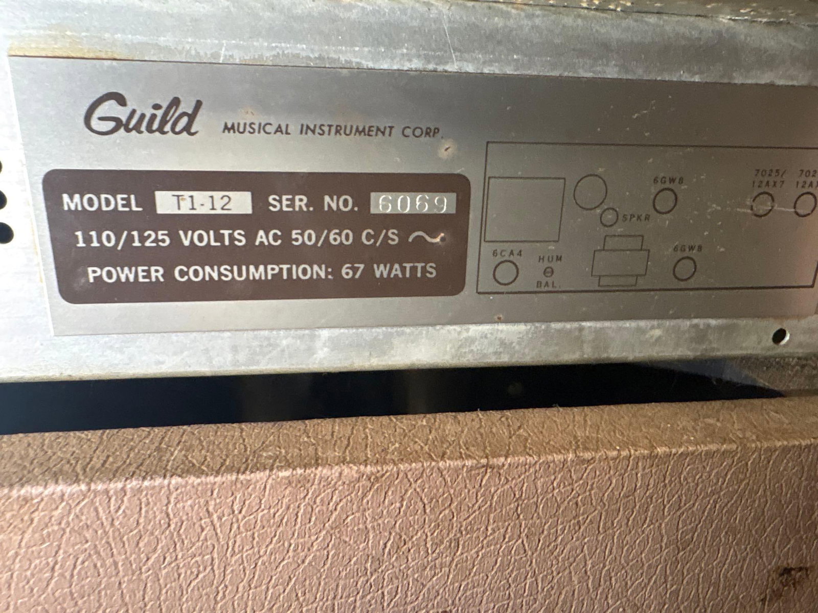 Guild Thunder 1 Guitar Amp - 10