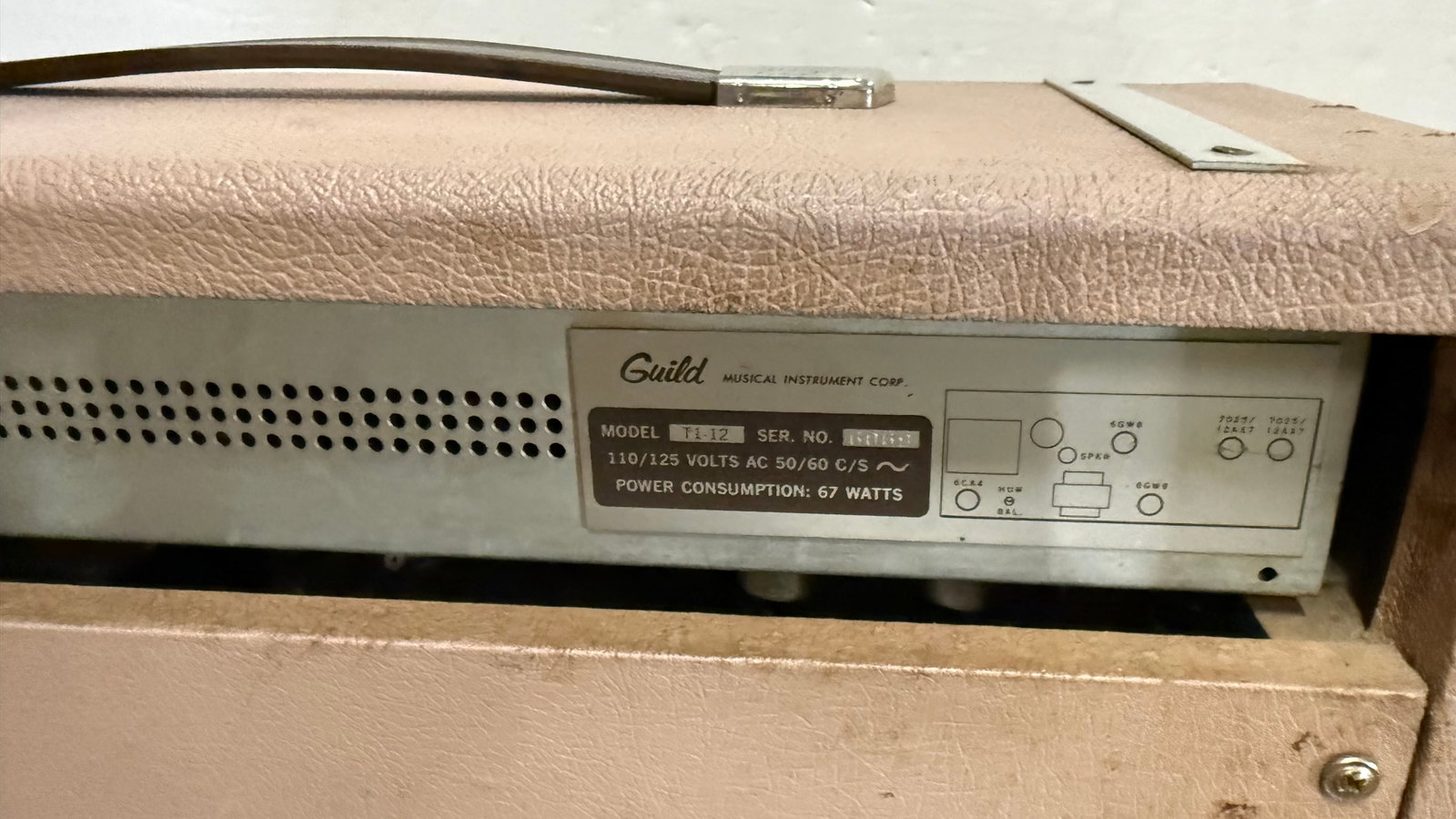 Guild Thunder 1 Guitar Amp - 7