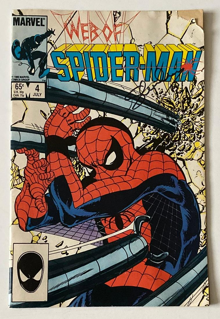 Stan Lee Signed Spider-Man July 1985 Comic Certified: This lot is a Spider-Man comic autographed by Stan Lee. Item comes with Certificate of Authenticity guaranteeing it for a lifetime. Item comes with time and place of signing details.
