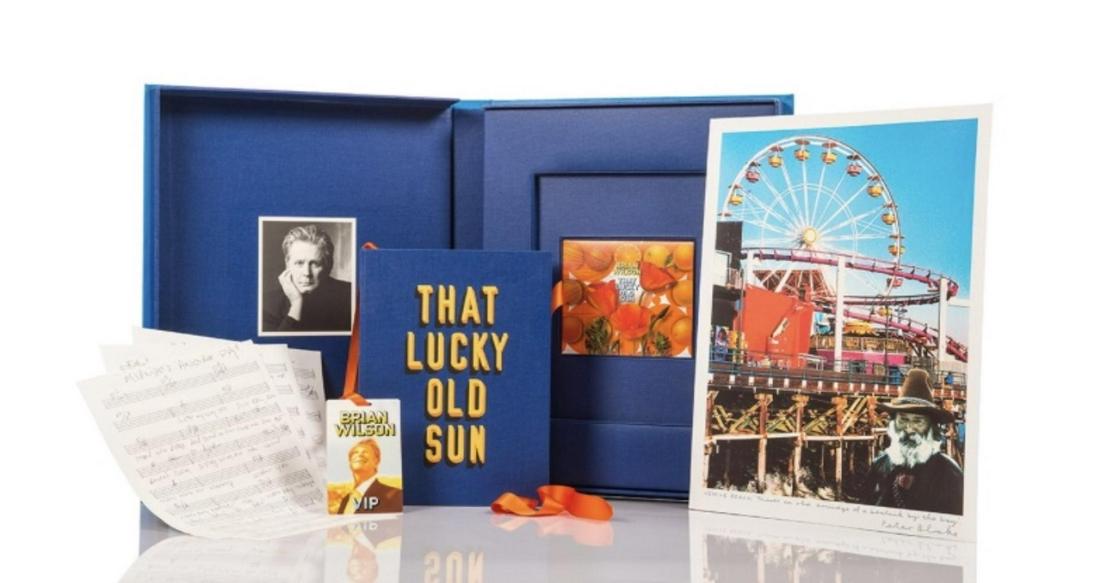 Brian Wilson & Peter Blake Signed That Lucky Old Sun: This lot is an unopened â€œThat Lucky Old Sun” Limited Edition Genesis Publications book, autographed by Brian Wilson and Sir Peter Blake. See below for full details: That Lucky Old Sun ISBN