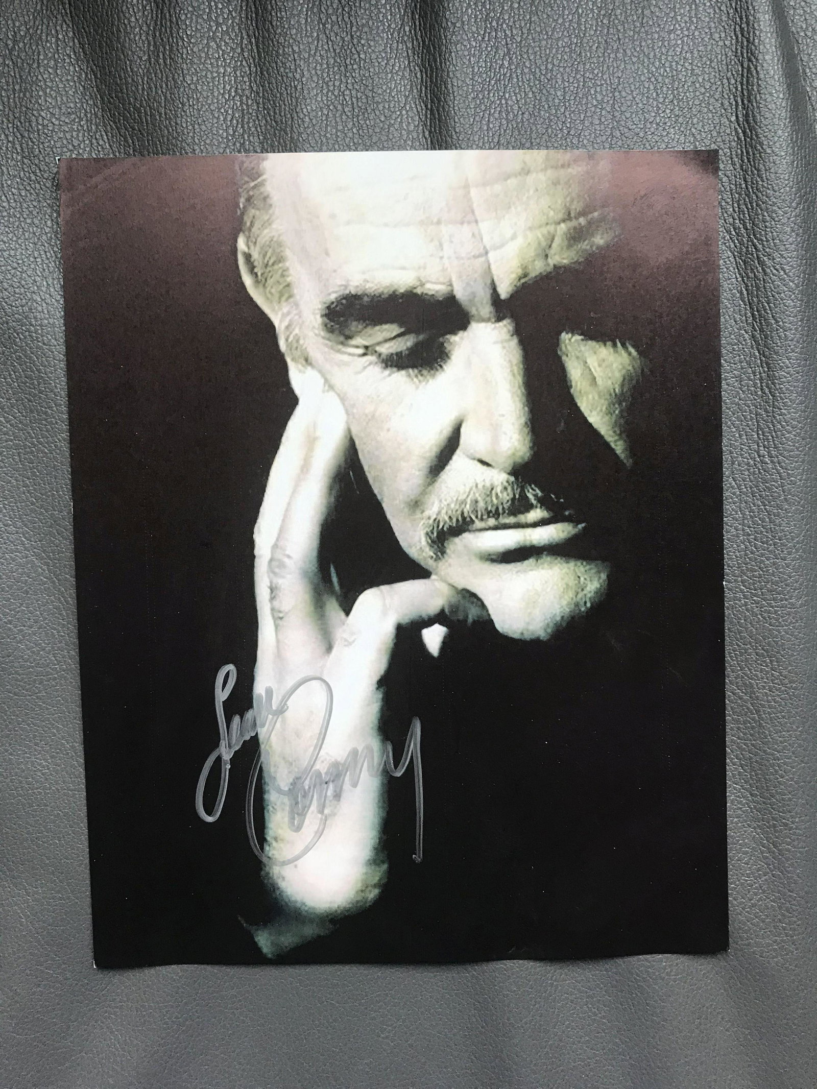 Sean Connery Signed Photograph Certified: This lot is a photograph autographed by Sean Connery. Item comes with Certificate of Authenticity guaranteeing it for a lifetime