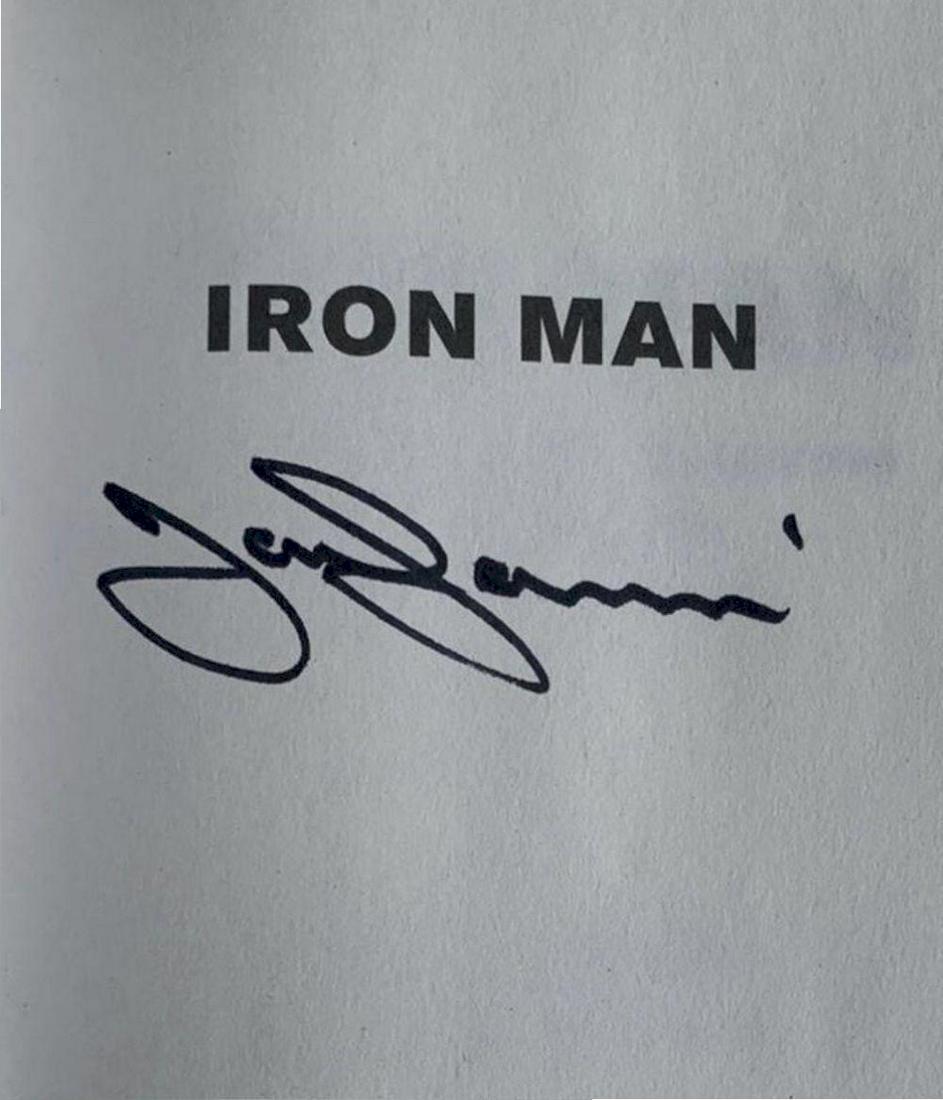 Tony Iommi Signed Iron Man Book Black Sabbath Certified: This lot is a book, autographed by Tony Iommi of Black Sabbath. Item comes with Certificate of Authenticity guaranteeing it for a lifetime