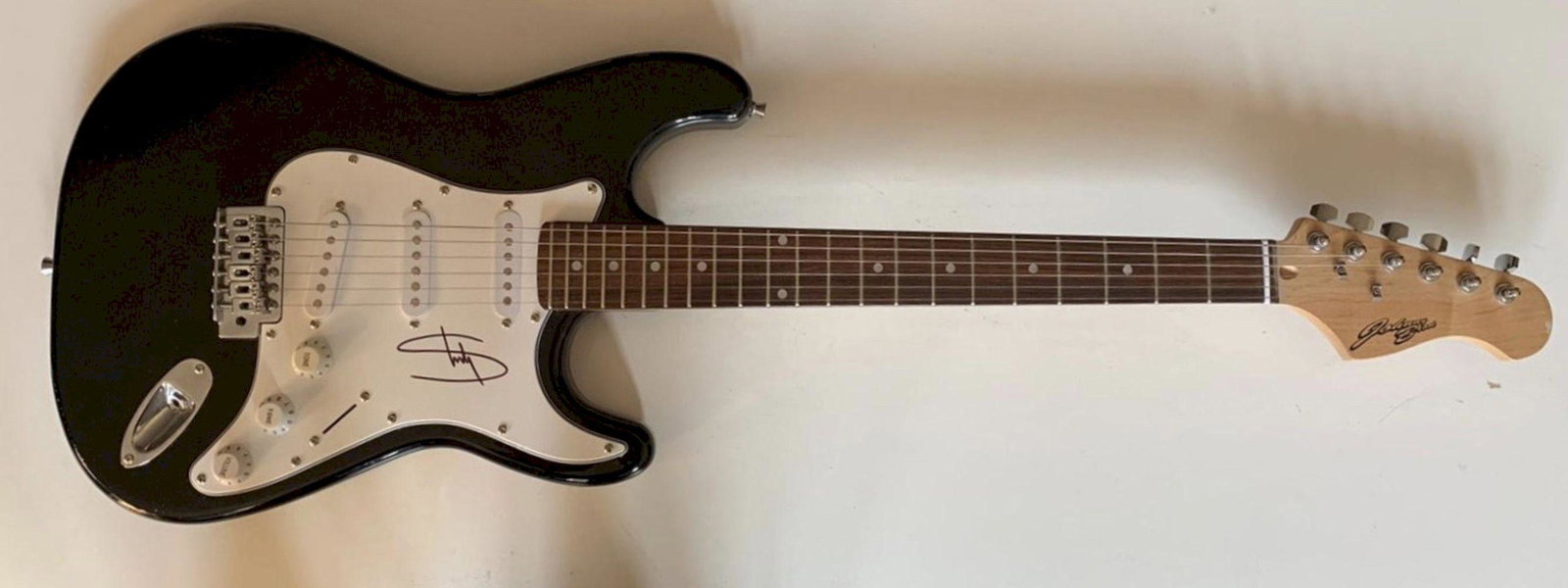 Eminem Signed Electric Guitar Certified: This lot is an electric guitar autographed â€œShady” by Eminem. Item comes with Certificate of Authenticity guaranteeing it for a lifetime.