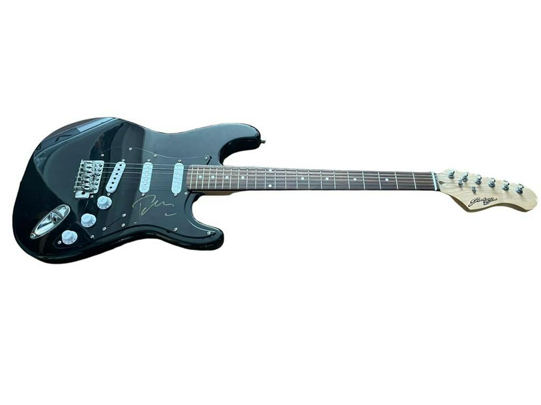 Tom Petty Signed Electric Guitar Certified: This lot is an electric guitar, autographed by Tom Petty. Item comes with Certificate of Authenticity, guaranteeing it for a lifetime.