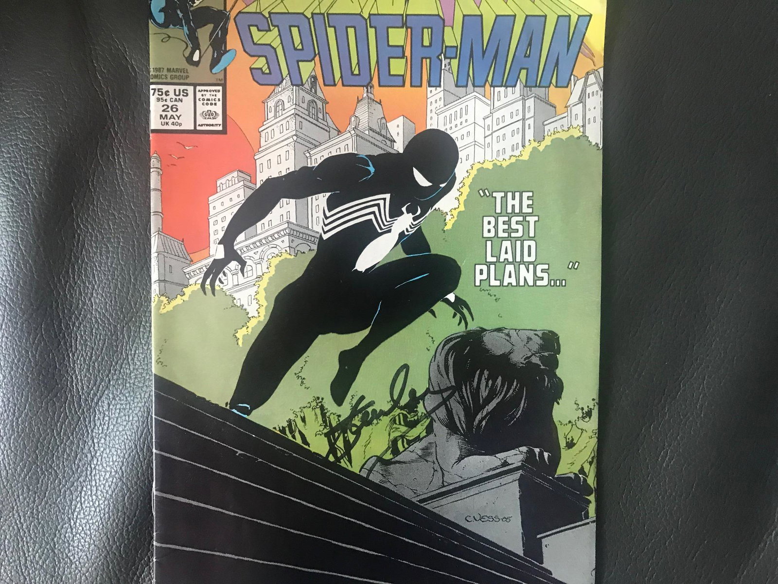 Stan Lee Signed Spider-Man Comic Book Certified: This lot is a Spider-Man comic book, autographed by Stan Lee. Item comes with Certificate of Authenticity, guaranteeing it for a lifetime