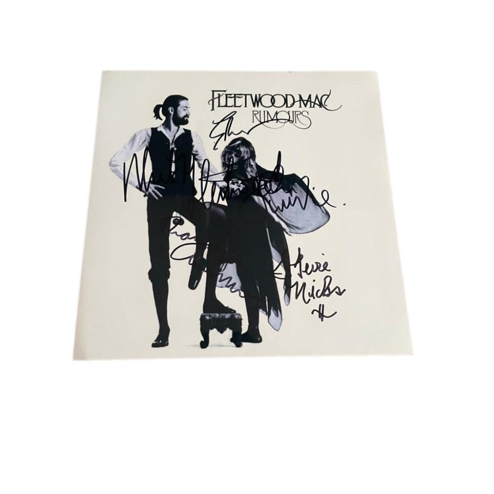 Fleetwood Mac Signed 'Rumours'  Photograph Certified. (1 of 1)