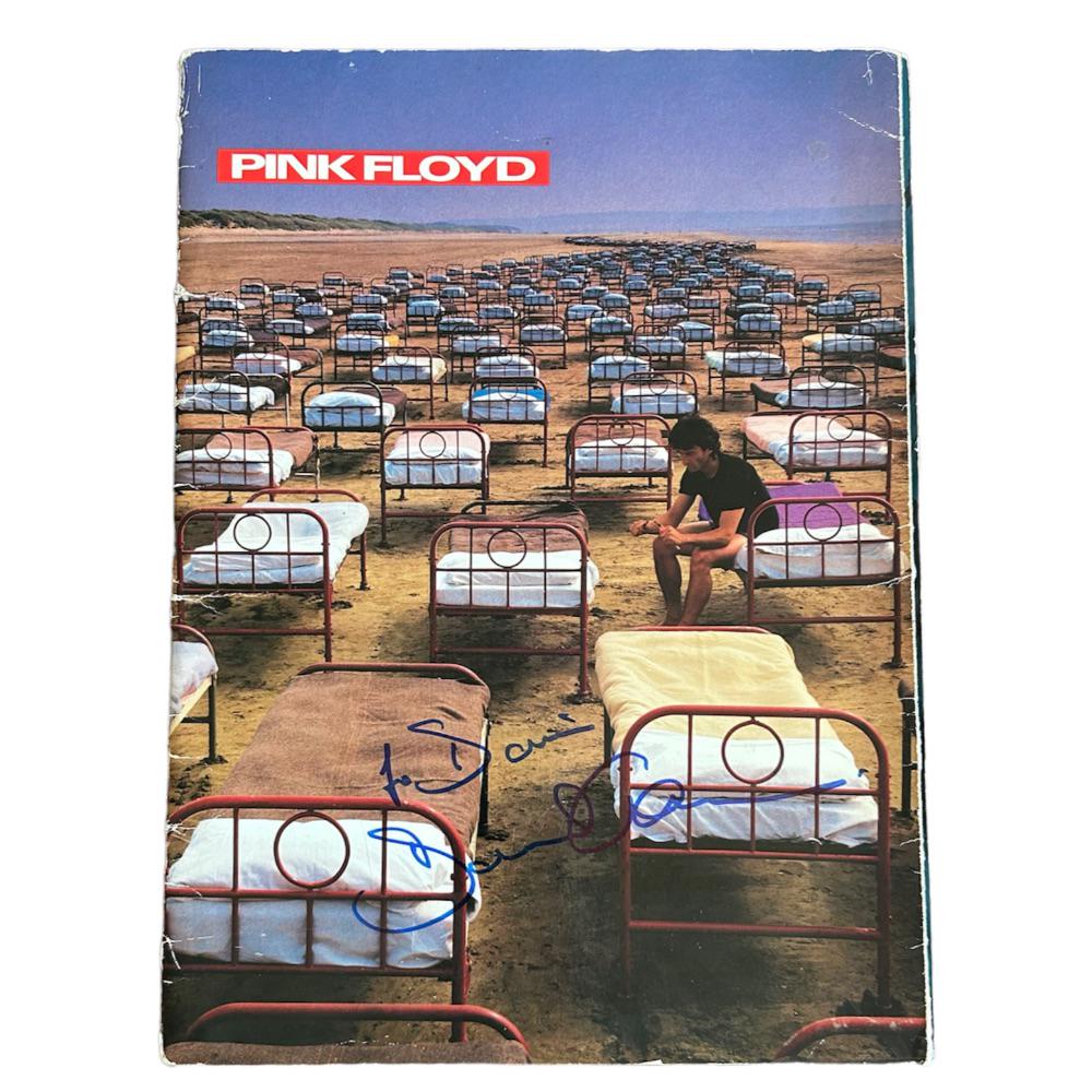 Pink Floyd Signed Tour Programme Certified: This lot is a tour programme from 1968 signed by David Gilmour of Pink Floyd. Autograph is dedicated "To Dave"