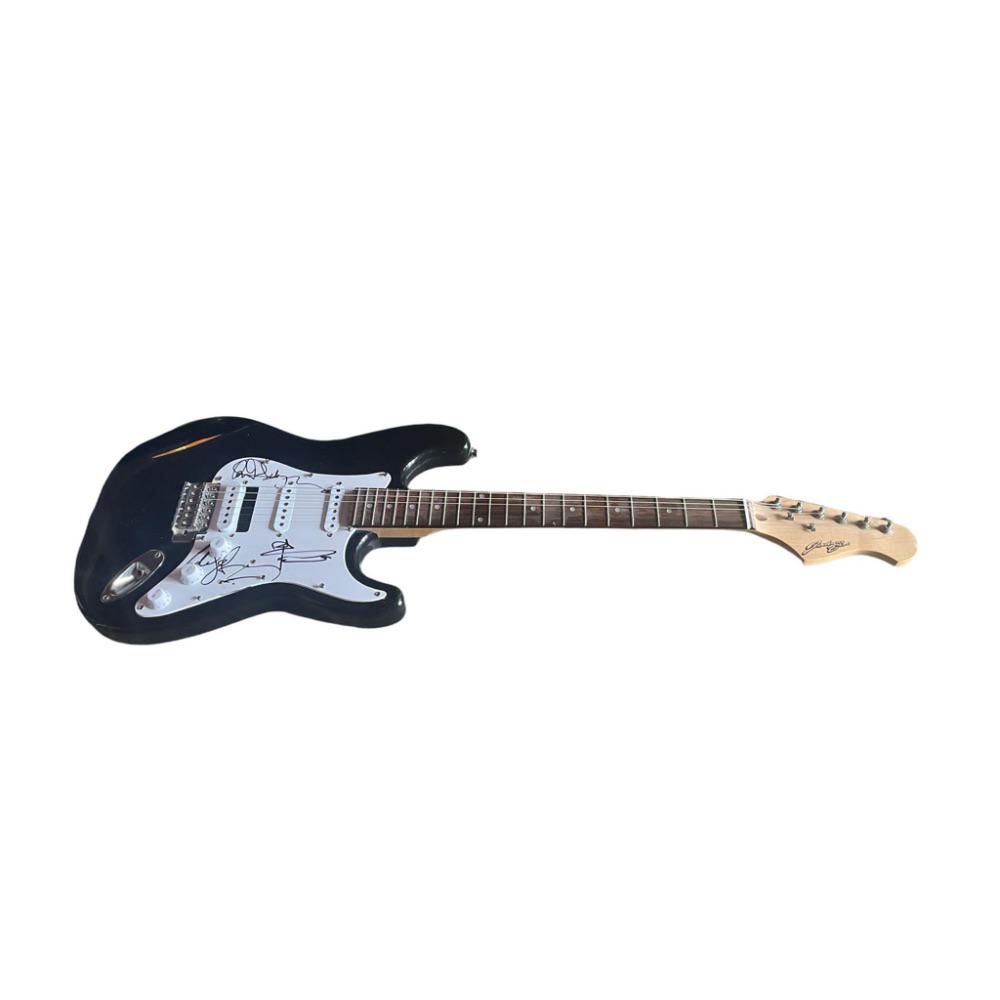 The Who Signed Electric Guitar Certified: This lot is an electric guitar autographed by Pete Townshend, Roger Daltrey and Zak Starkey of The Who. Item comes with Certificate of Authenticity, guaranteeing it for a lifetime.