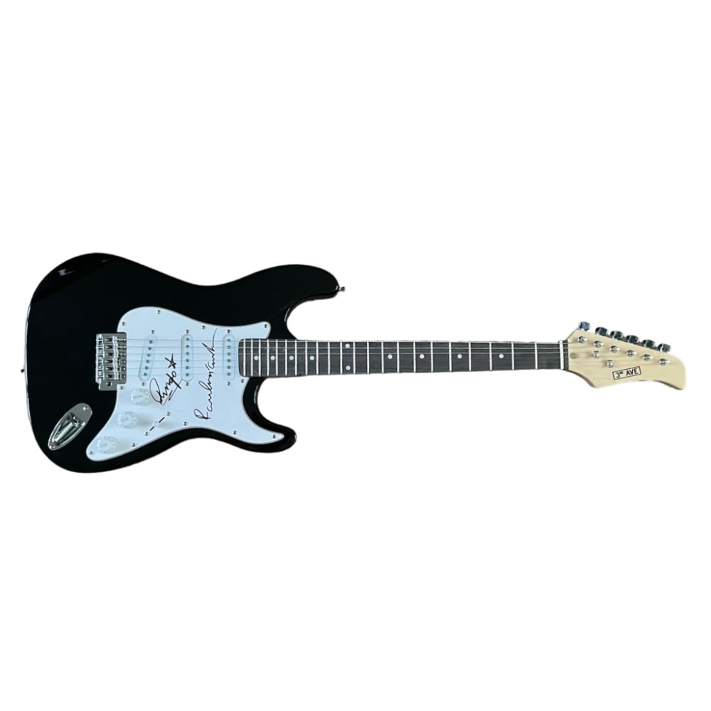 Paul McCartney and Ringo Starr Signed The Beatles Electric Guitar Certified: This lot is an electric guitar autographed by both Paul McCartney and Ringo Starr