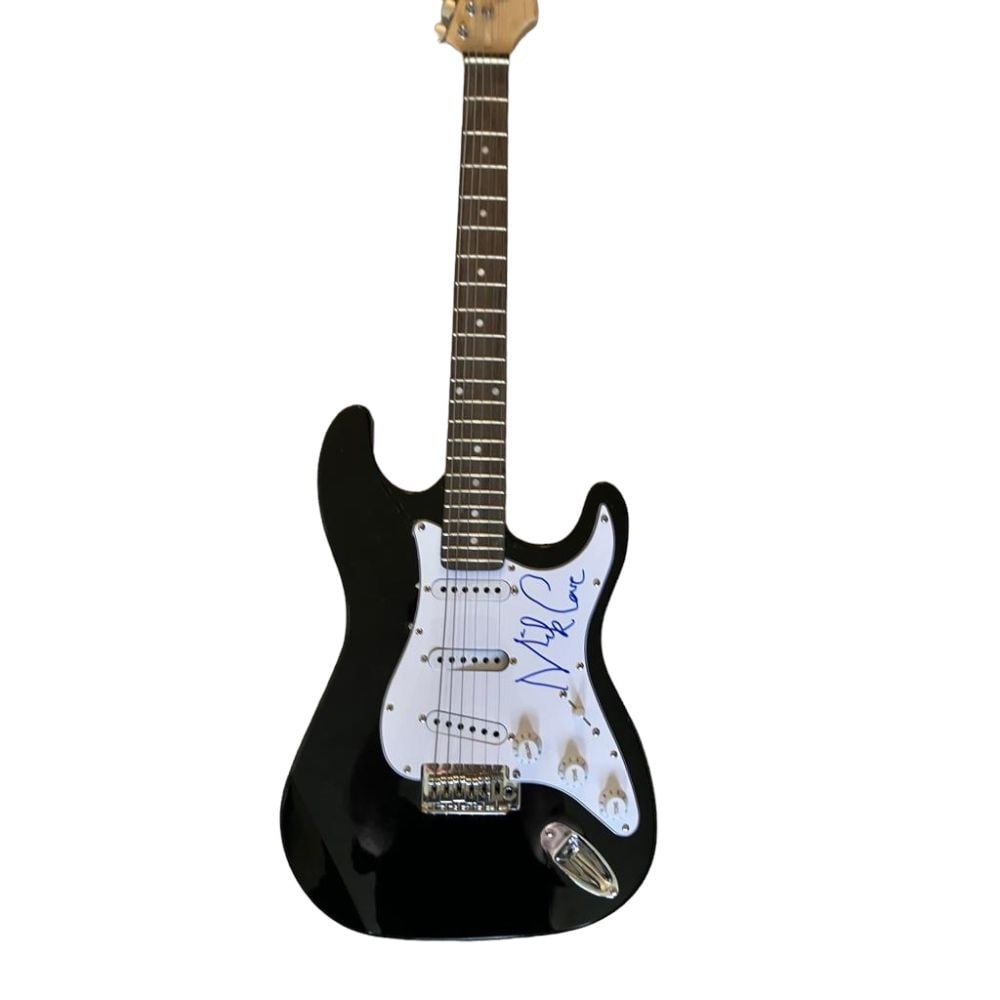 Nick Cave Signed Electric Guitar: This lot is an electric guitar autographed on the scratchplate by Nick Cave of The Bad Seeds