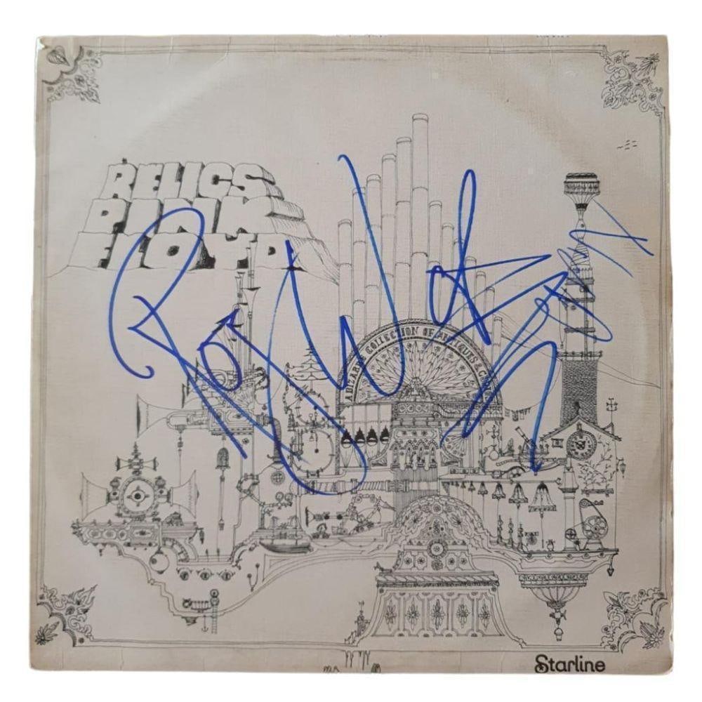 Pink Floyd Relics Vinyl LP Certified: This lot is a vinyl LP (Relics) autographed by Rogert Waters and Nick Mason of Pink Floyd. Item comes with Certificate of Authenticity, guaranteeing it for a lifetime.