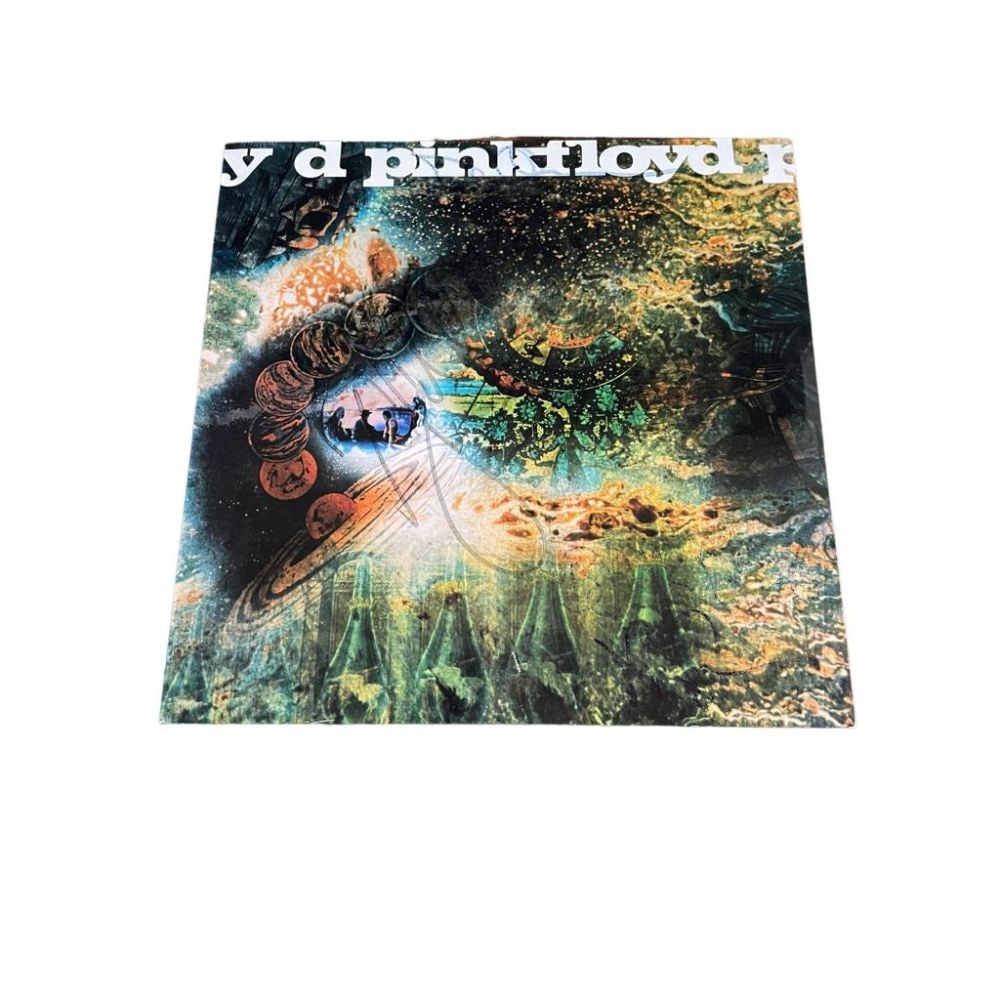 Pink Floyd Signed A Saucerful Of Secrets Vinyl LP Certified: This lot is a vinyl LP (A Saucerful Of Secrets) autographed by Roger Waters, David Gilmour and Nick Mason of Pink Floyd. Item comes with Certificate of Authenticity, guaranteeing it for a lifetime.