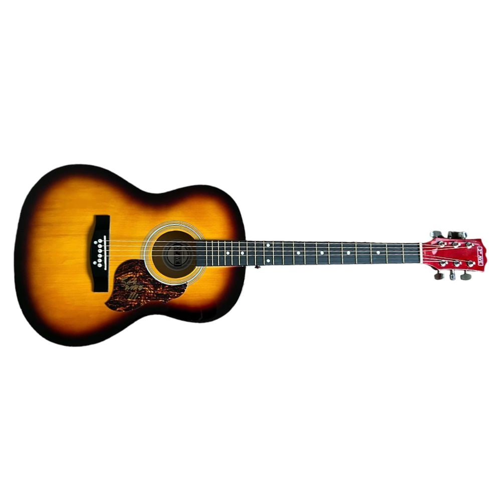 Jack White The White Stripes Signed Acoustic Guitar: This lot is an acoustic guitar autographed by Jack White of The White Stripes. The White Stripes were an American rock duo from Detroit formed in 1997. The group consisted of Jack White (songwriter, v