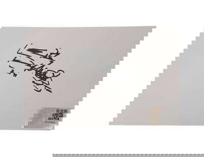 Keith Richards Signed Index Card: This lot is an index card, autographed by Keith Richards of The Rolling Stones. Item comes with third-party authentication and affixed tamper-proof holographic QR sticker leading to item details and s