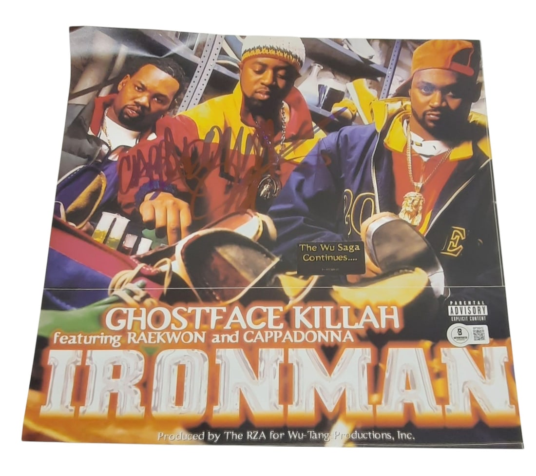 Cappadonna Signed Photograph Beckett BAS Certified (1 of 2)