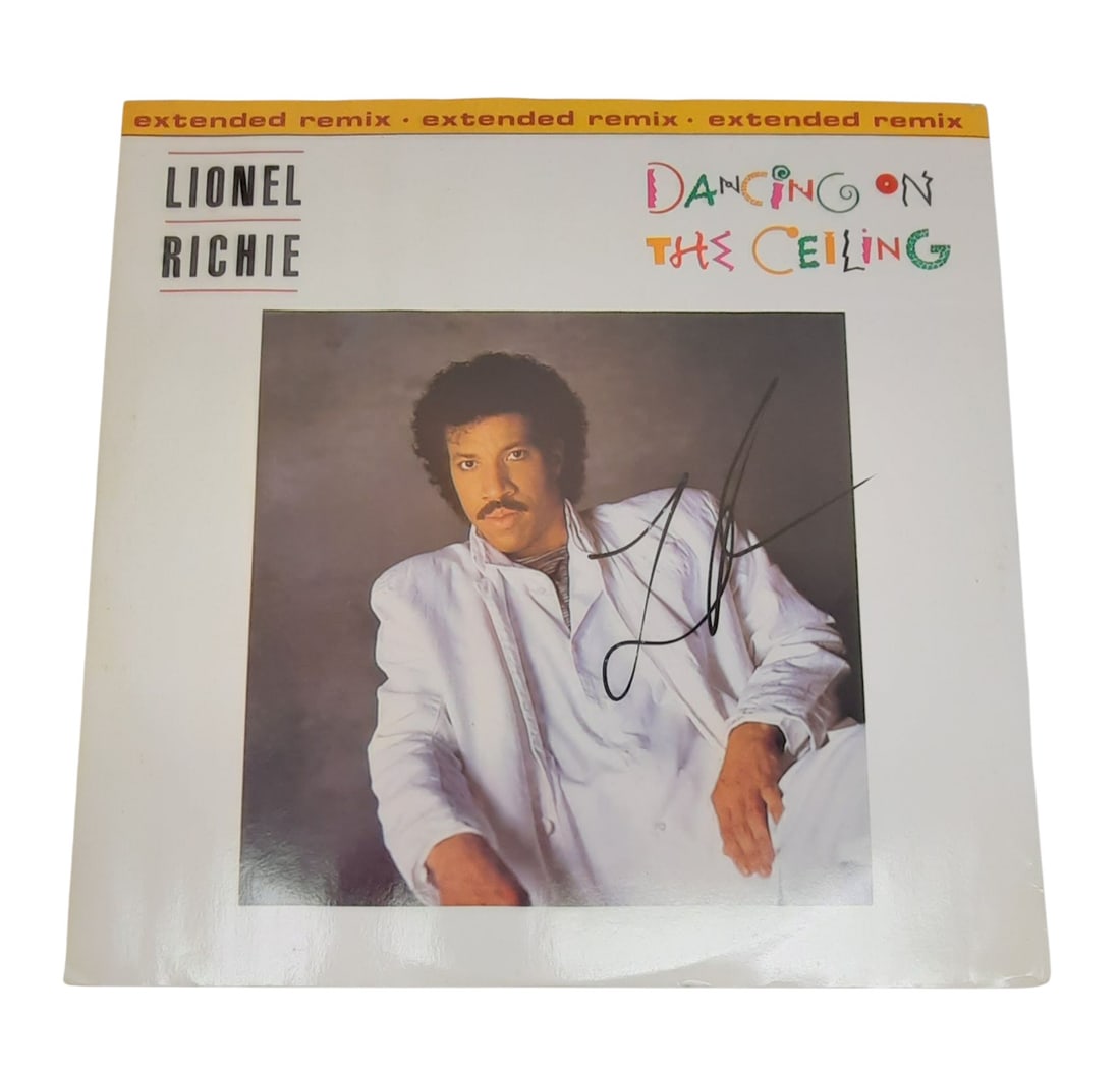 Lionel Richie Signed 12" Vinyl (1 of 1)