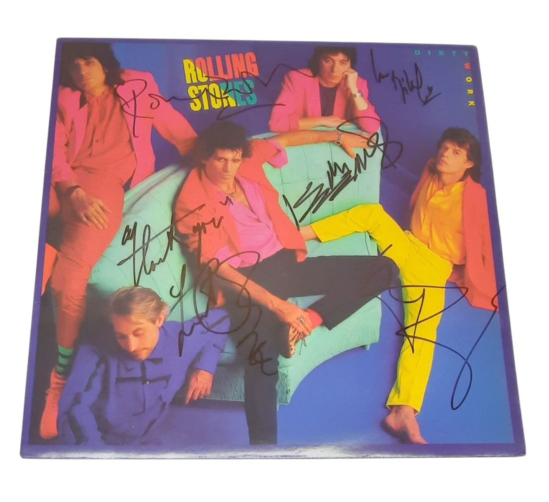 The Rolling Stones Signed Vinyl LP (1 of 1)