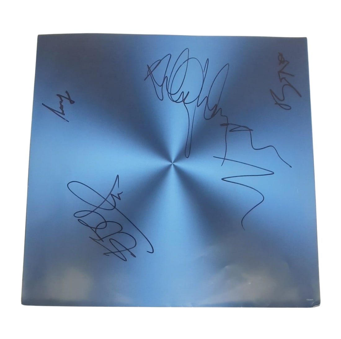 U2 Signed Card Inlay: This lot is a card inlay only for the album (Songs Of Experience), autographed by Bono, The Edge, Larry Mullen Jr and Adam Clayton of U2. Item is authenticated by HSA and comes with affixed HSA Tamper