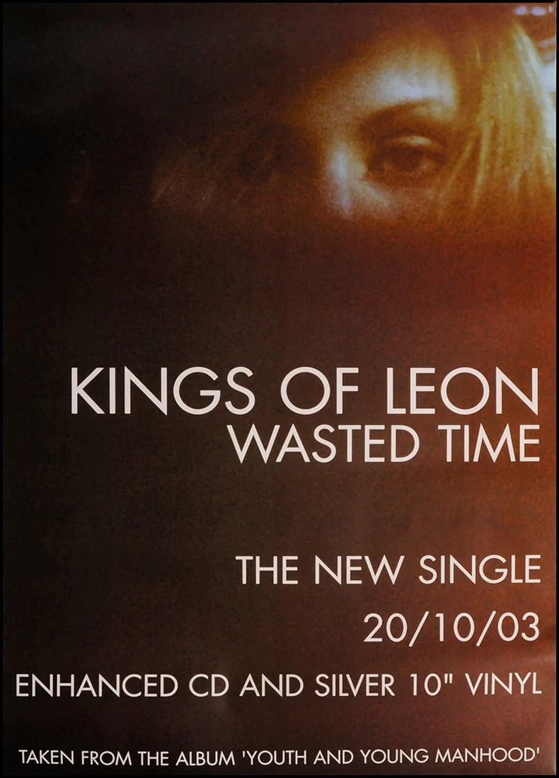 Kings Of Leon Original Promotional Poster (1 of 1)