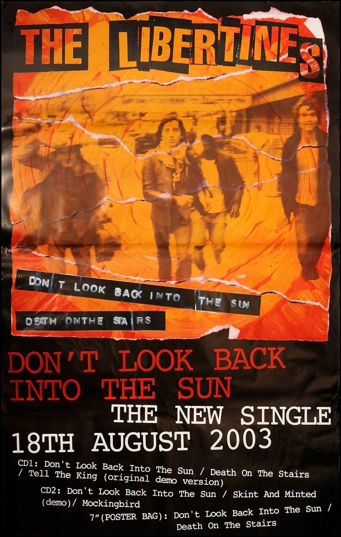 The Libertines Original Promotional Poster (1 of 1)