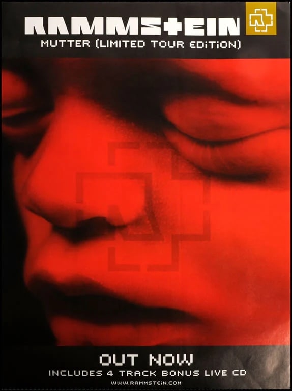 Rammstein Original Promotional Poster (1 of 1)