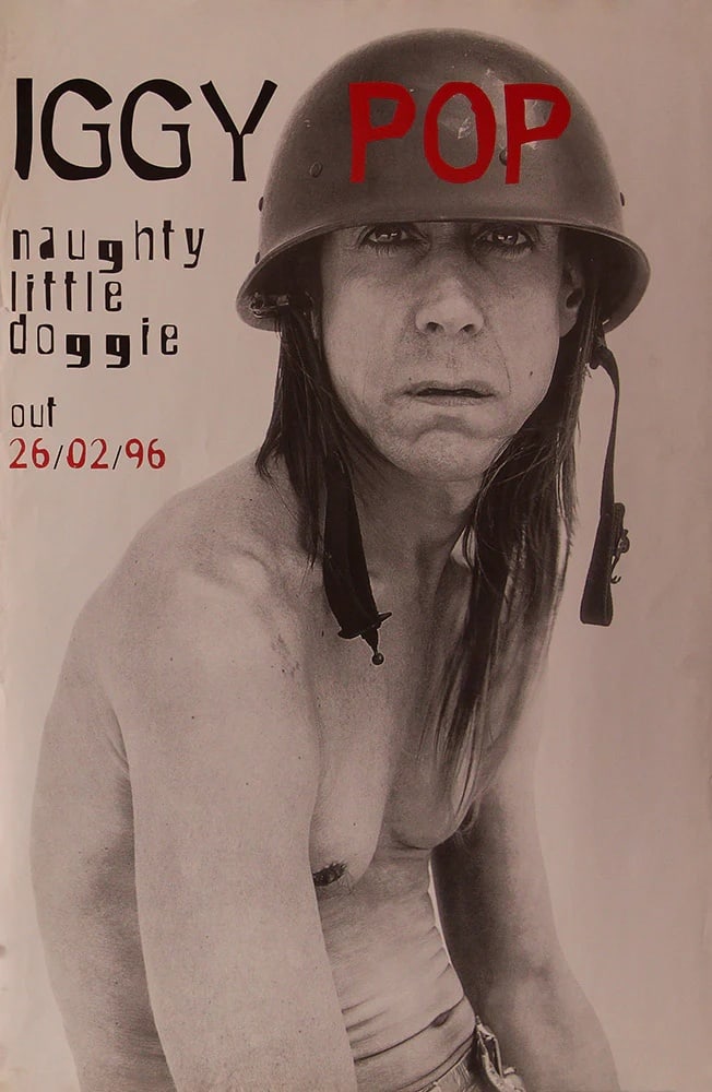 Iggy Pop Original Promotional Poster (1 of 1)