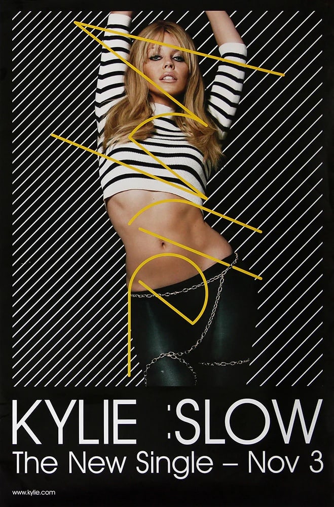 Kylie Minogue Original Promotional Poster (1 of 1)