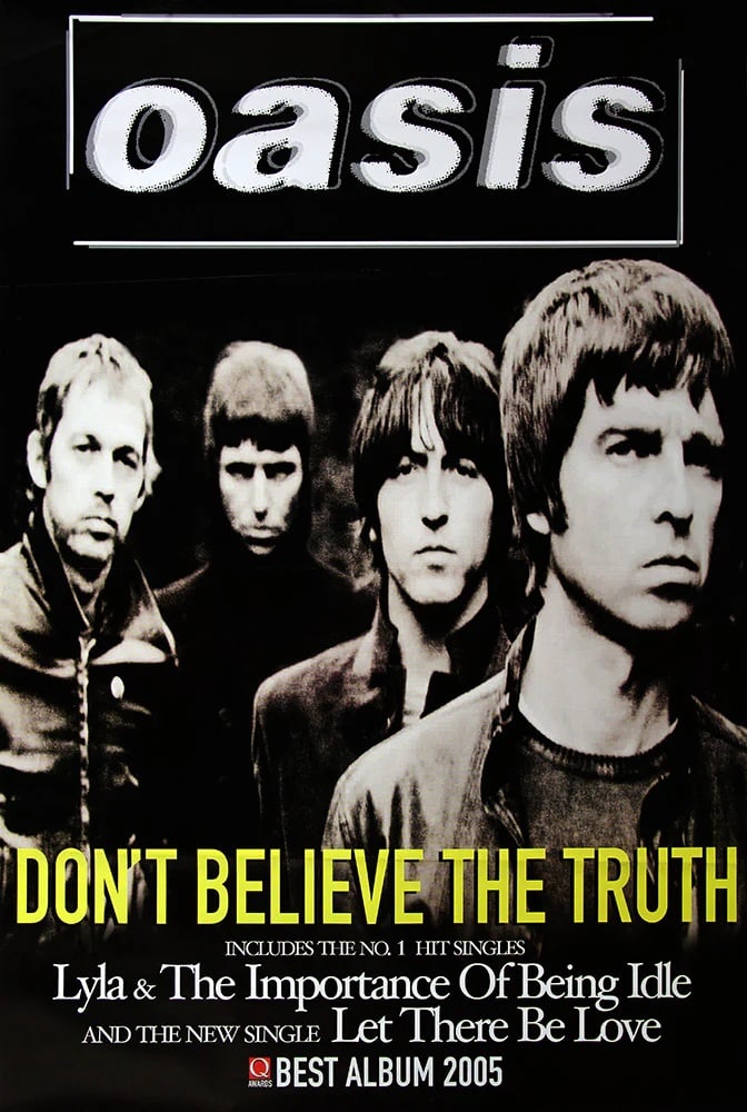 Oasis Original Promotional Poster (1 of 1)