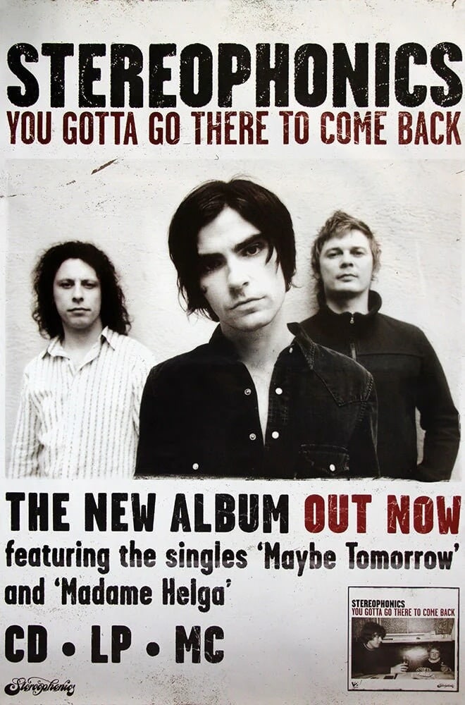 Stereophonics Original Promotional Poster (1 of 1)