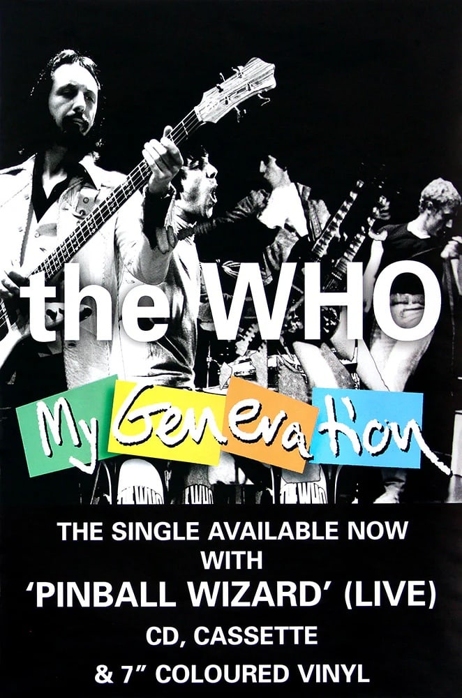 The Who Original Promotional Poster (1 of 1)