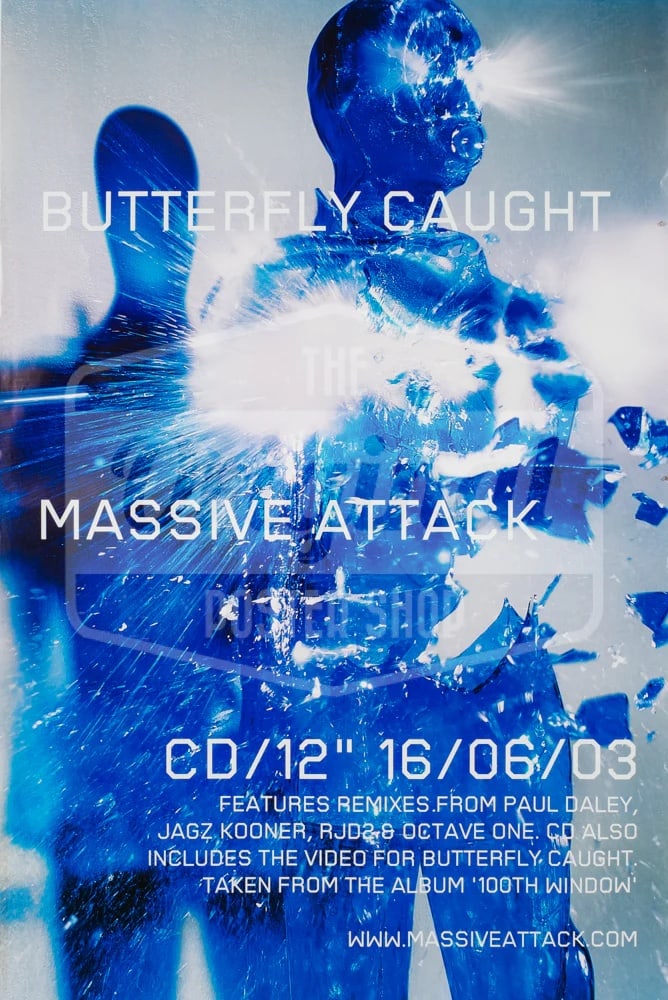 Massive Attack Original Promotional Poster (1 of 1)