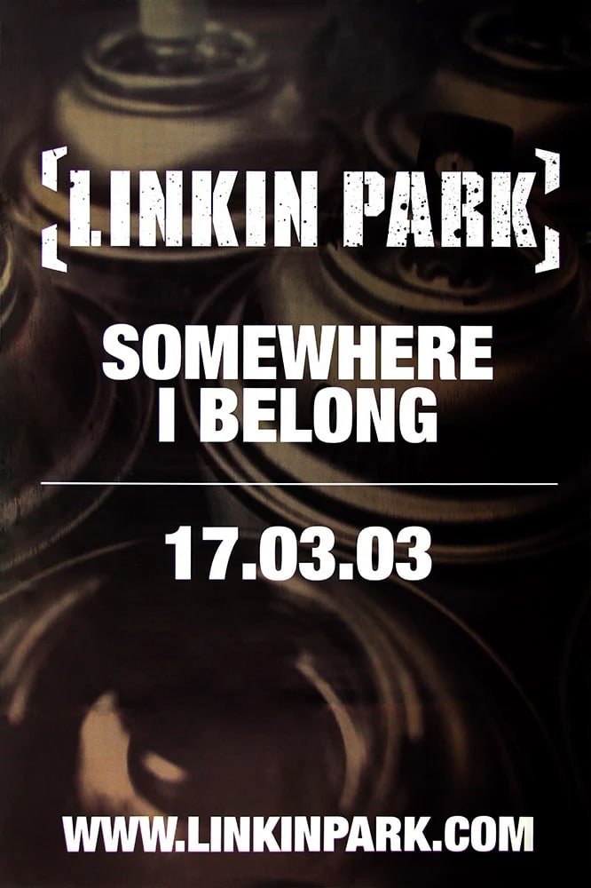 Linkin Park Original Promotional Poster (1 of 1)