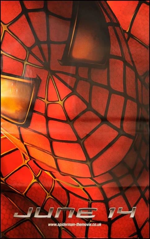 Spiderman Original Movie Promotional Poster (1 of 1)