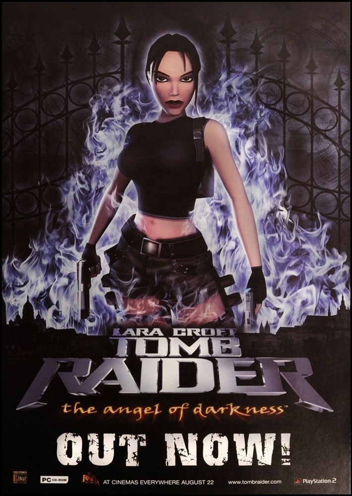Tomb Raider Angel Of Darkness Original Promotional Poster (1 of 1)