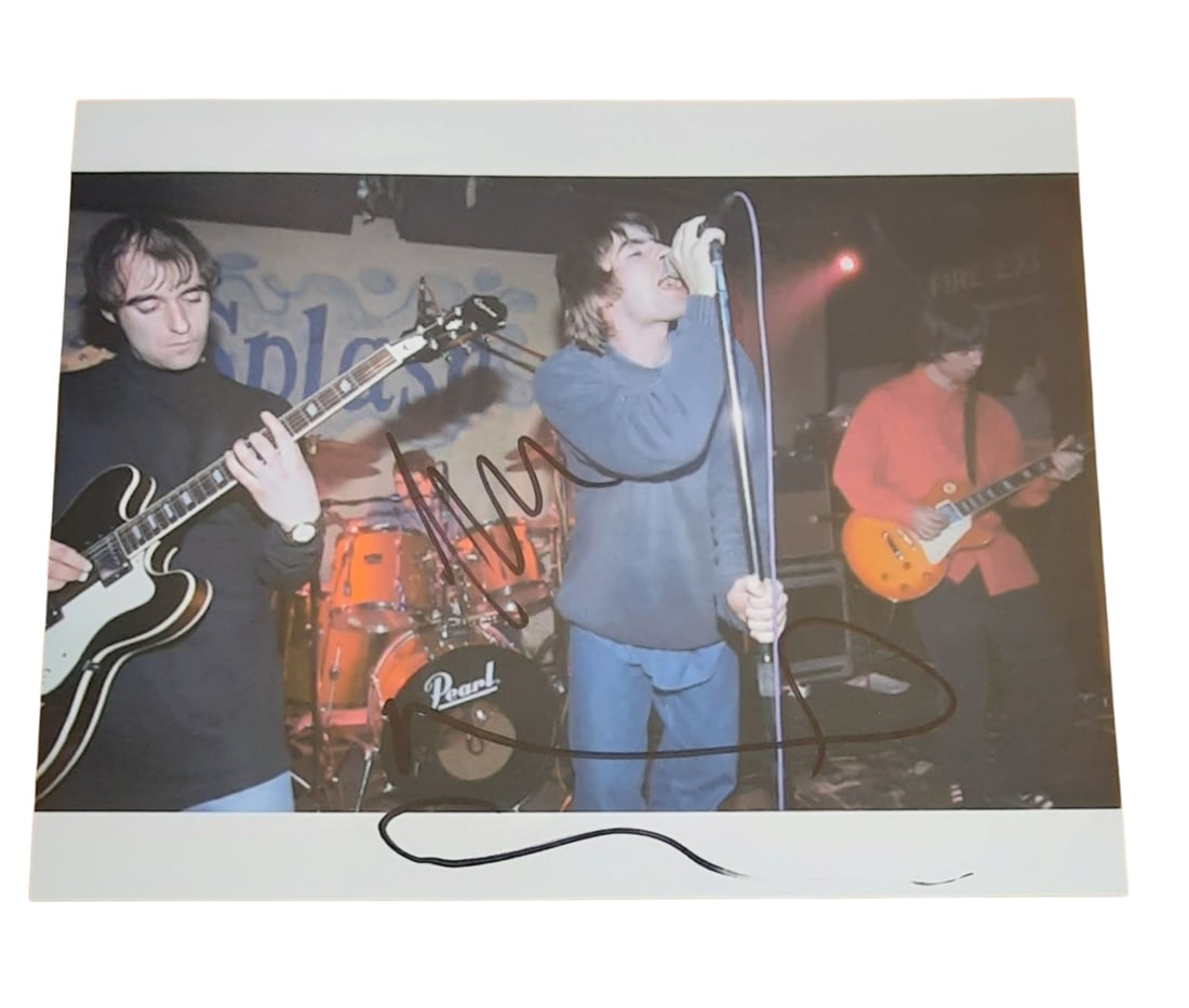 Oasis Signed Photograph (1 of 1)