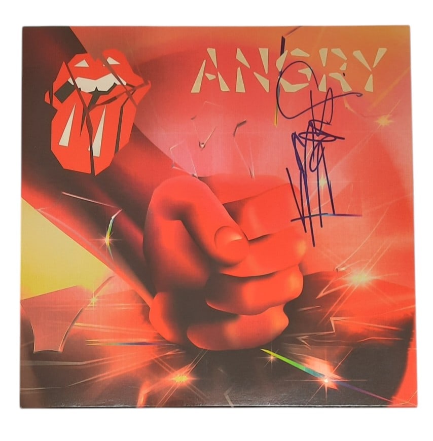Keith Richards Signed Vinyl Single (1 of 2)